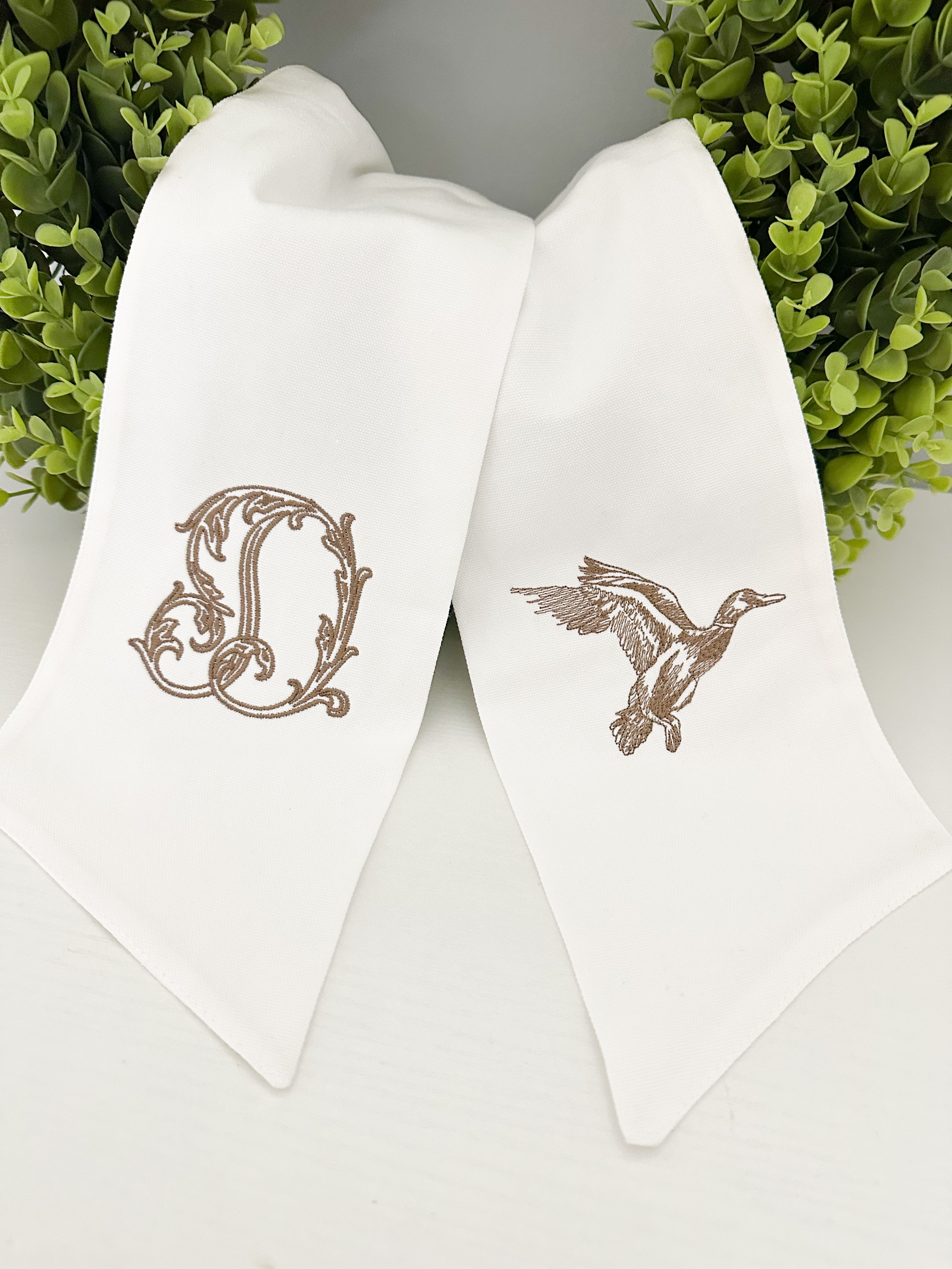 Mallard Wreath Sash