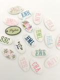 Monogram Keychain