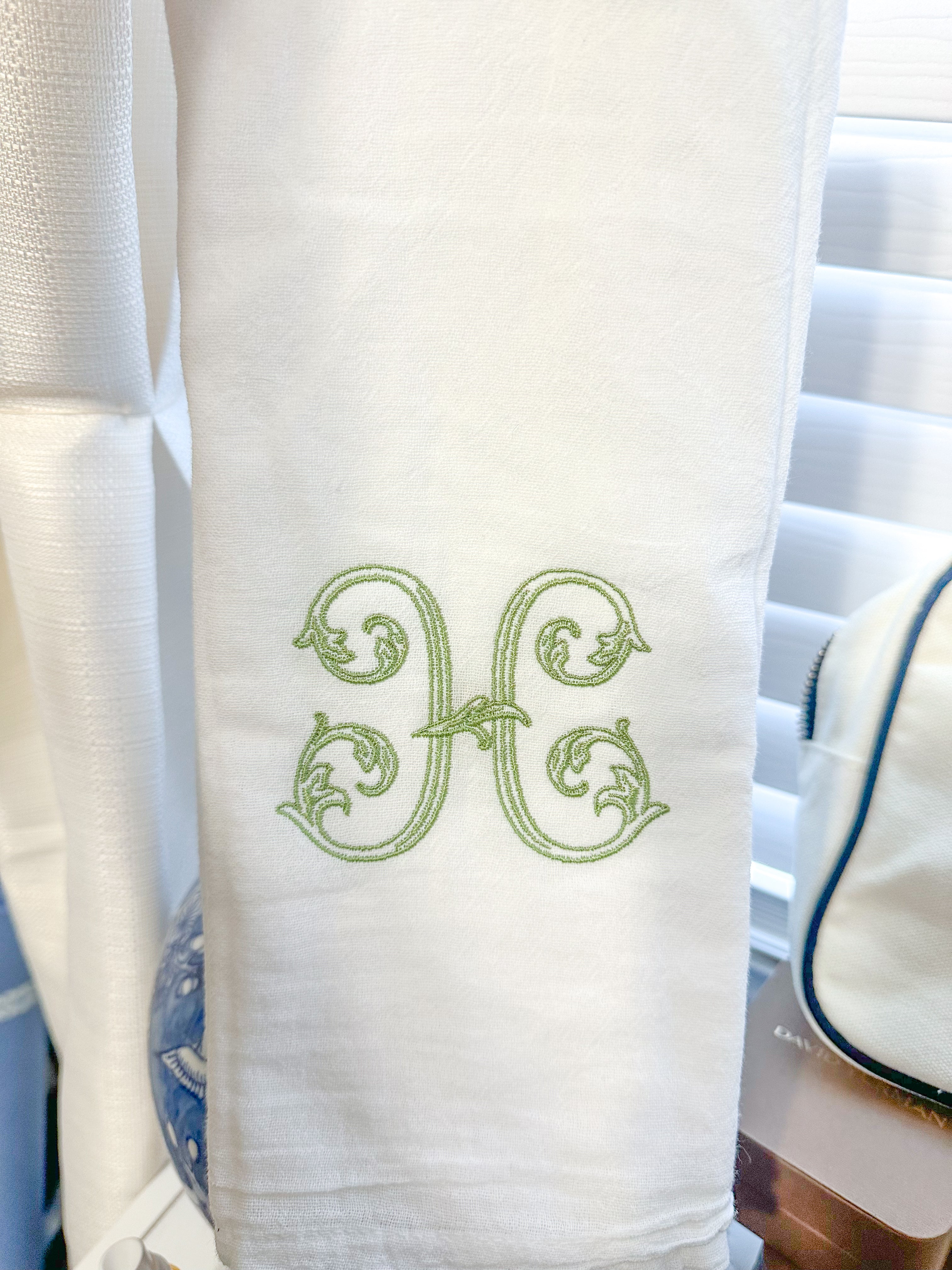 Initial Tea Towel