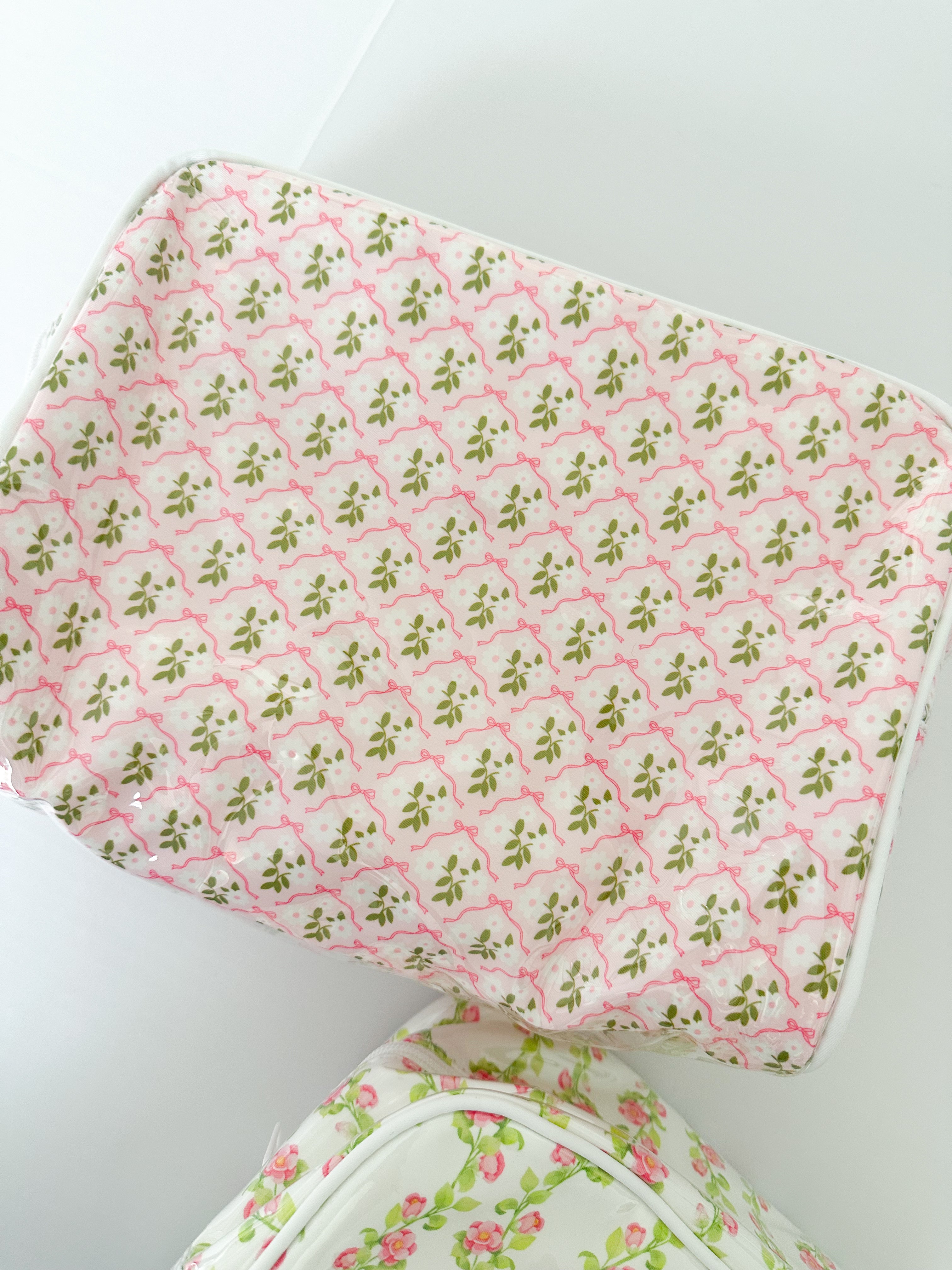 Coated Makeup Bag