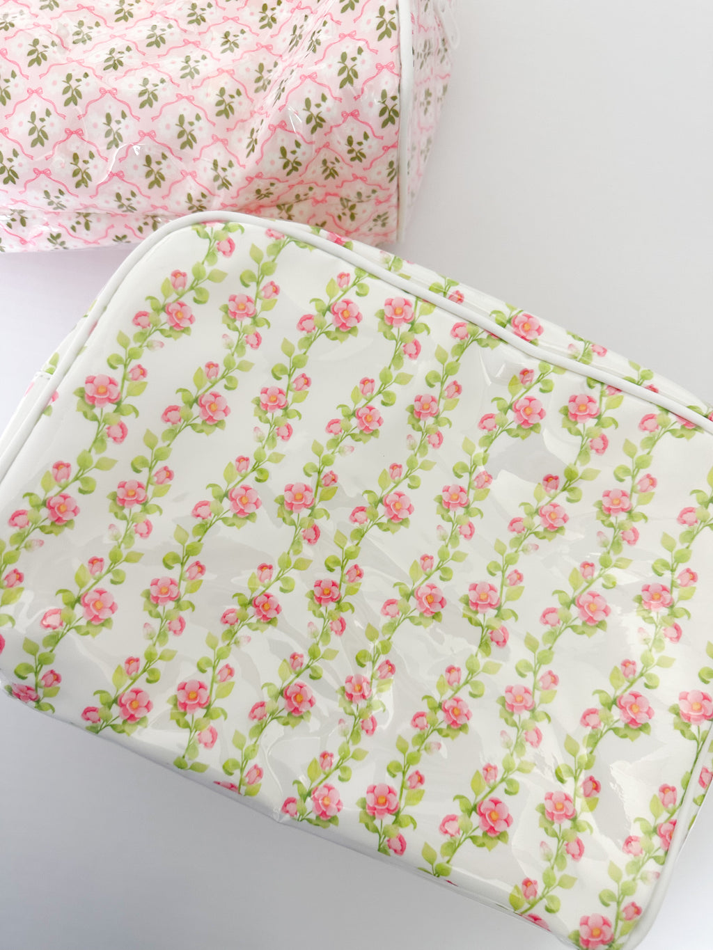 Coated Makeup Bag