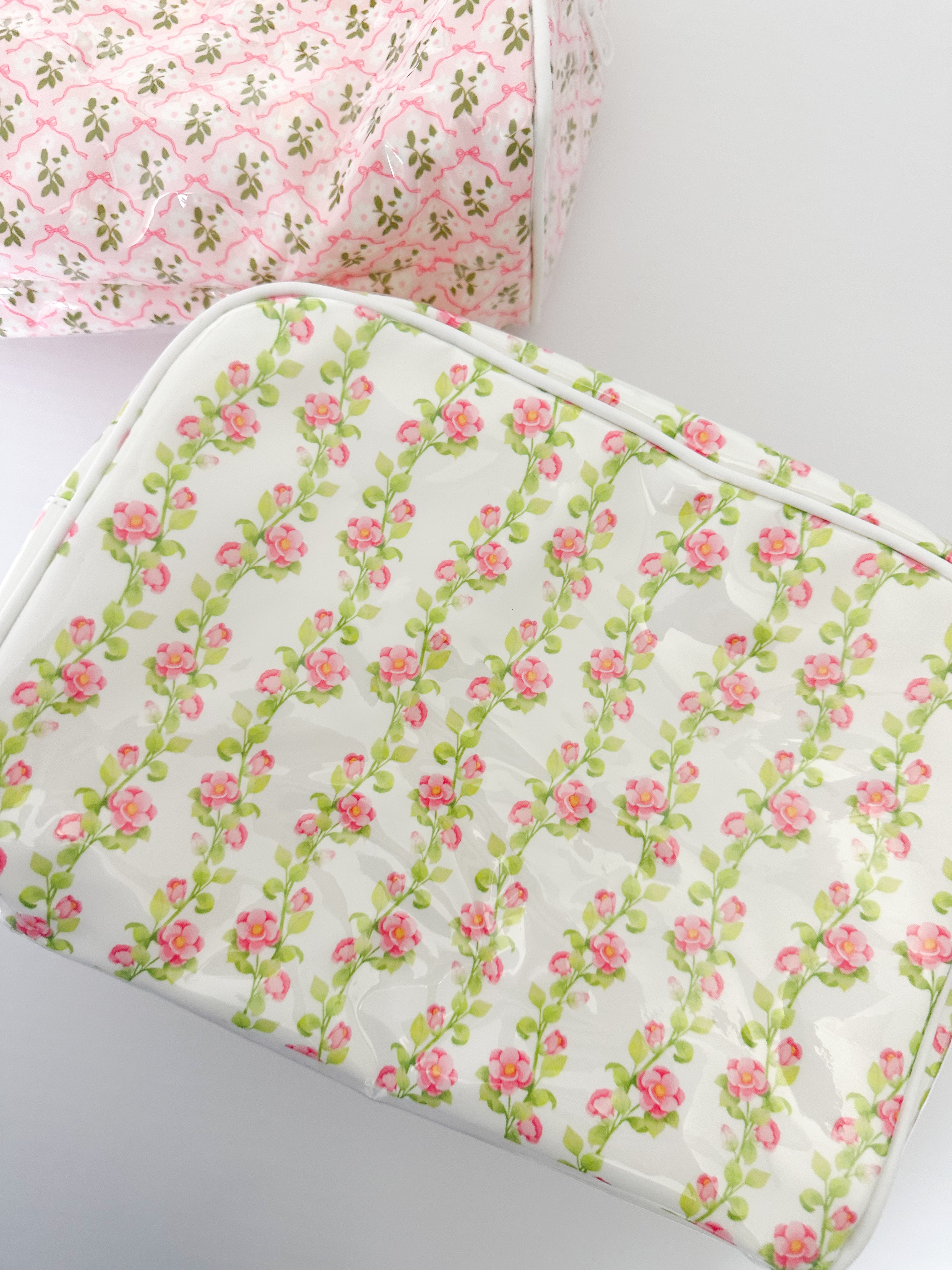 Coated Makeup Bag