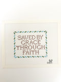 Saved By Grace Canvas