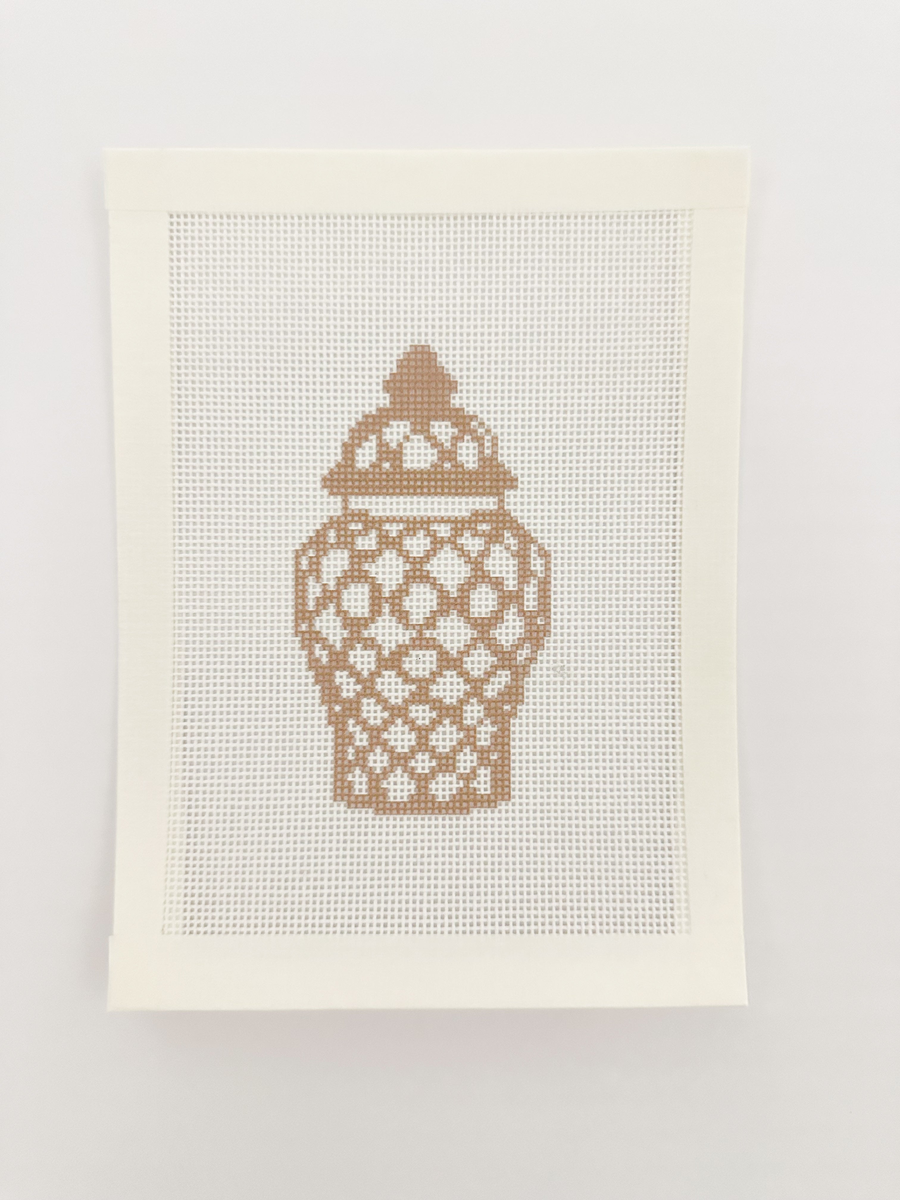 Brown Ginger Jar