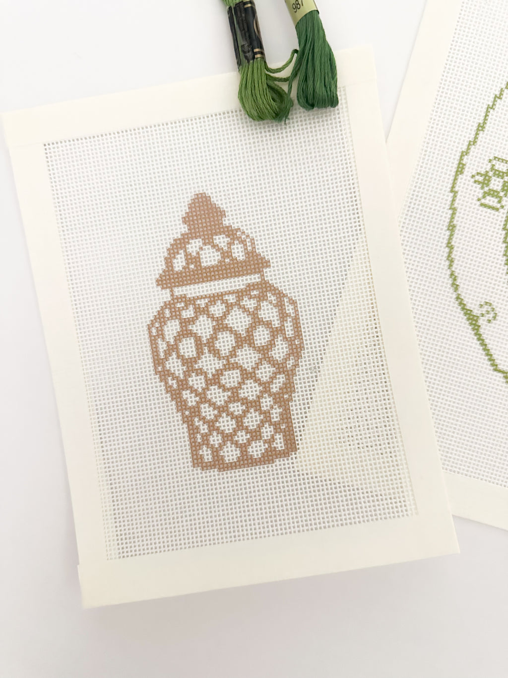 Brown Ginger Jar