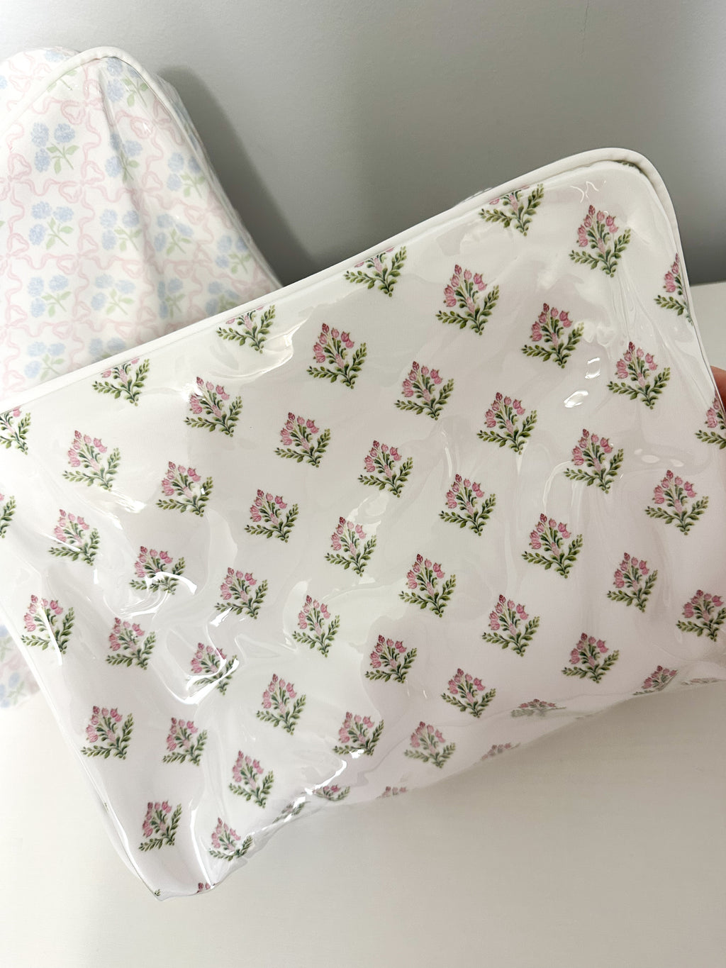 Coated Makeup Bag