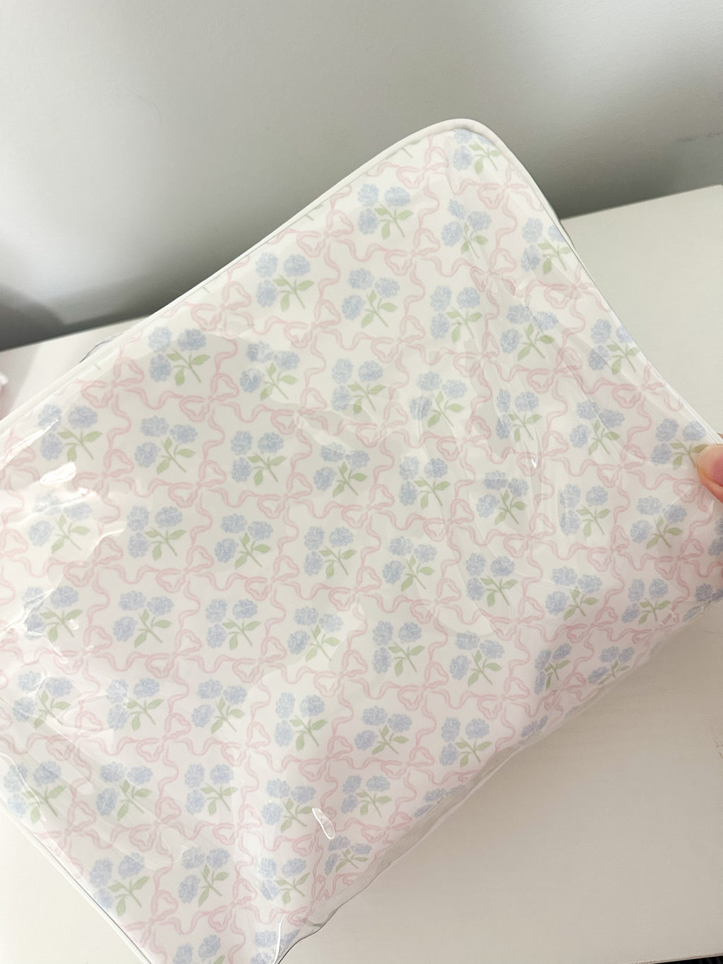 Coated Makeup Bag