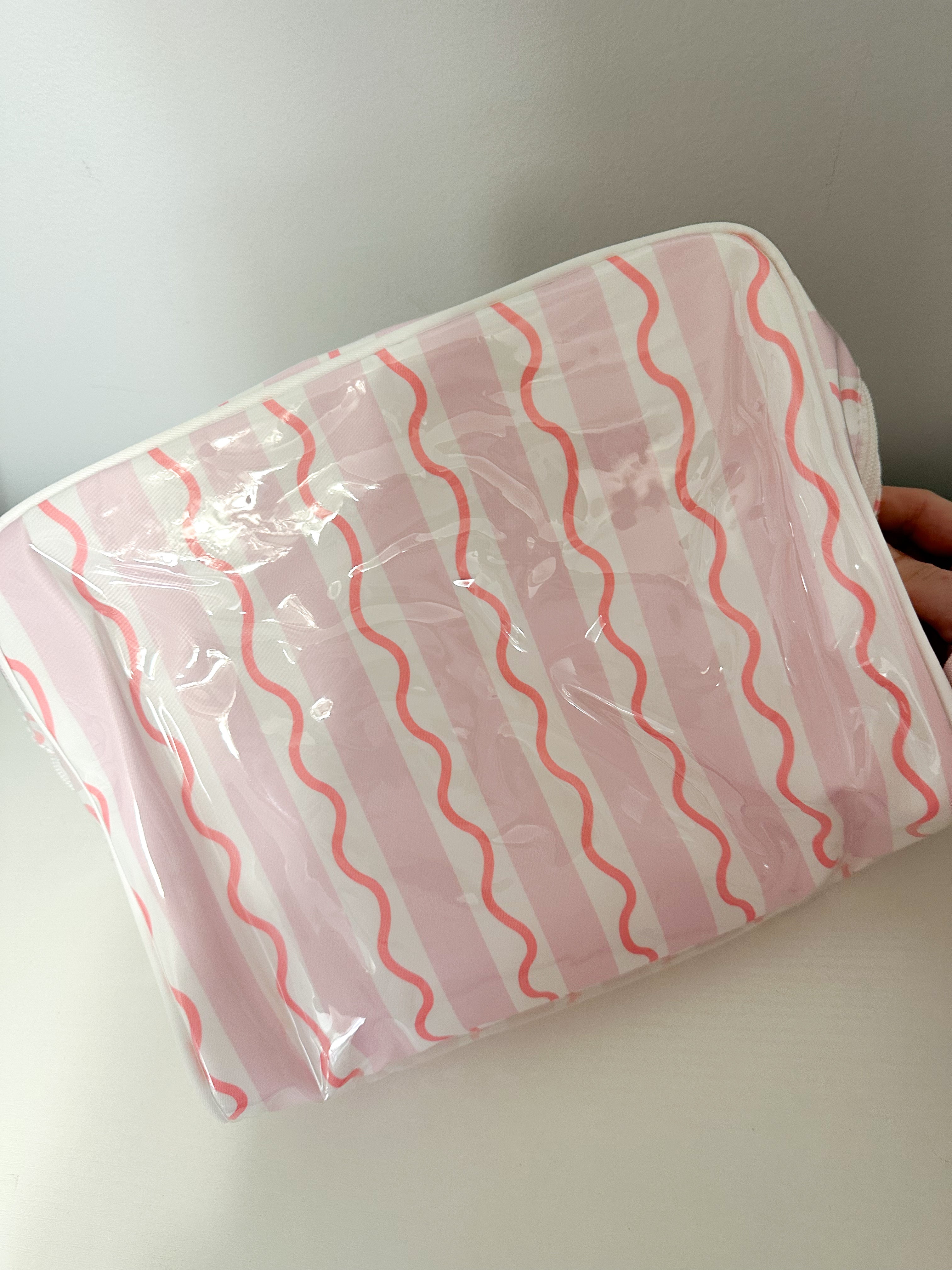Coated Makeup Bag